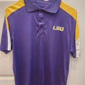 LSU Purple and Gold Polo Shirt
